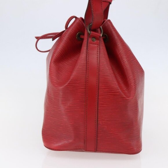 LOUIS VUITTON Epi Petit Noe Shoulder Bag Red - Picture 5 of 14